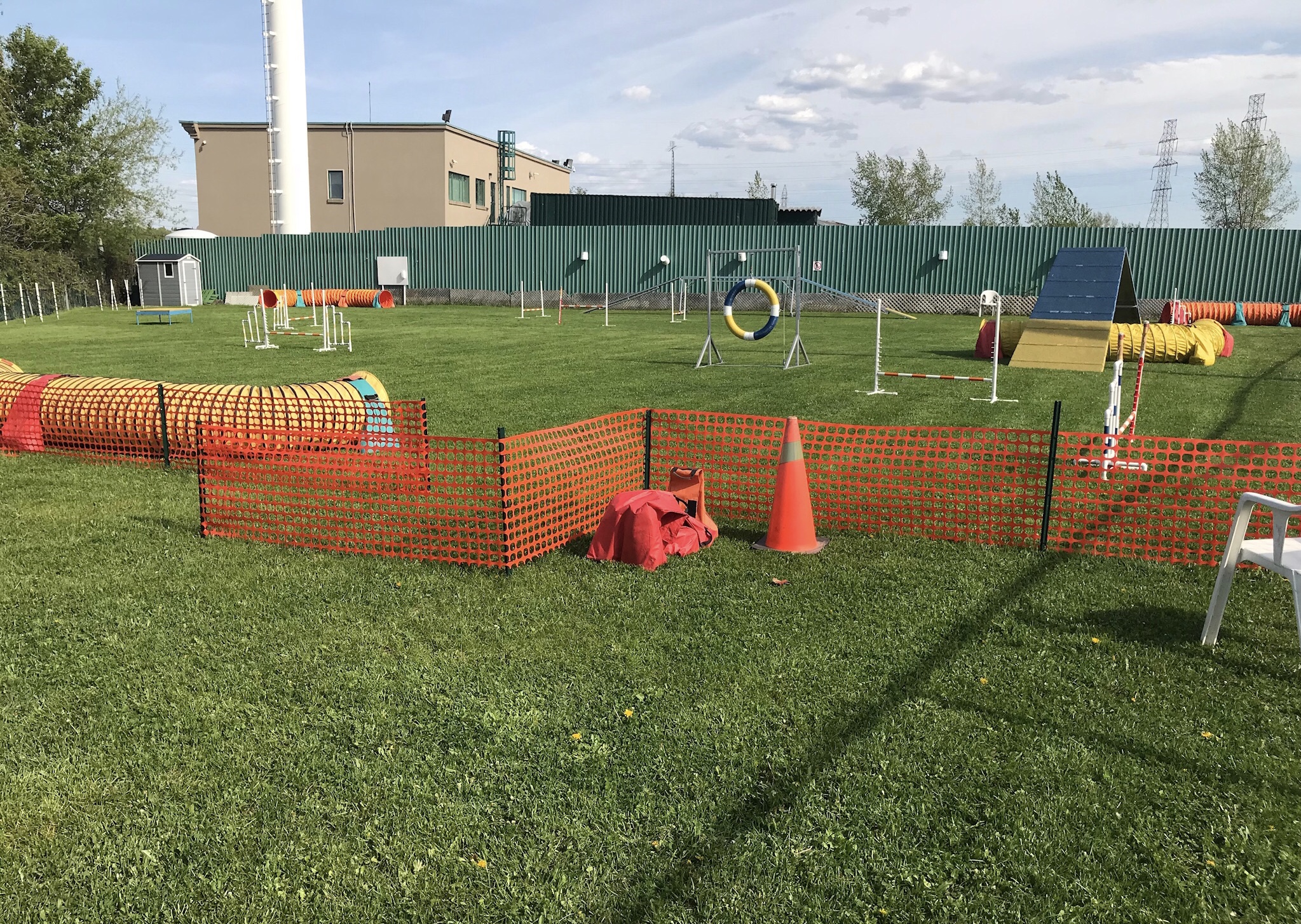 Terrain extérieur Club Canin Chomedey